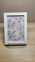 Abstract Floral Art Frame