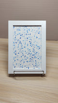 Blue Watercolor Branches Framed Wall Art