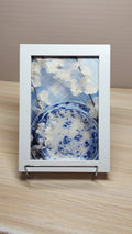 Blue & White Chinoiserie Framed Wall Art