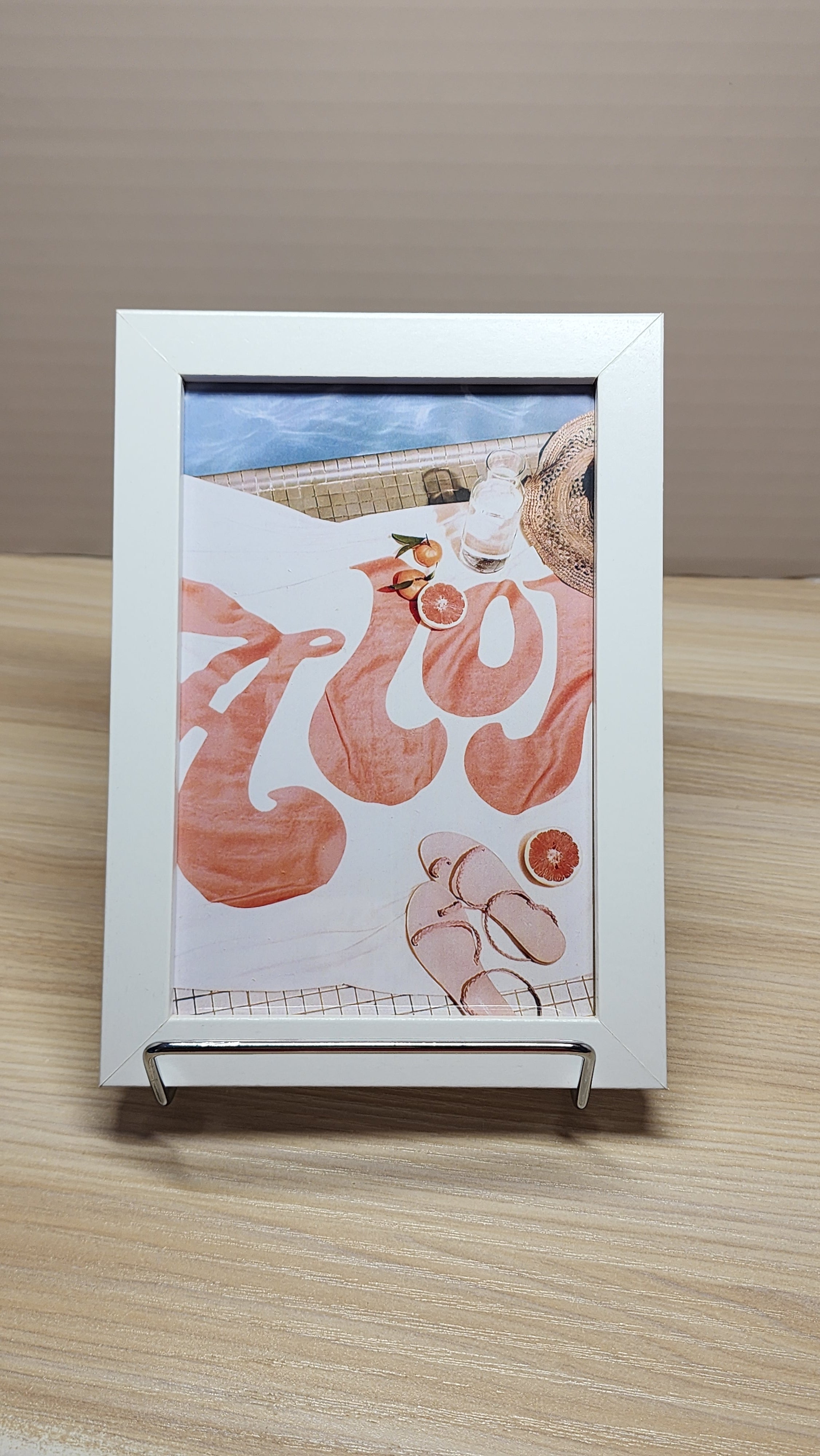 Poolside Summer Days Framed Wall Art