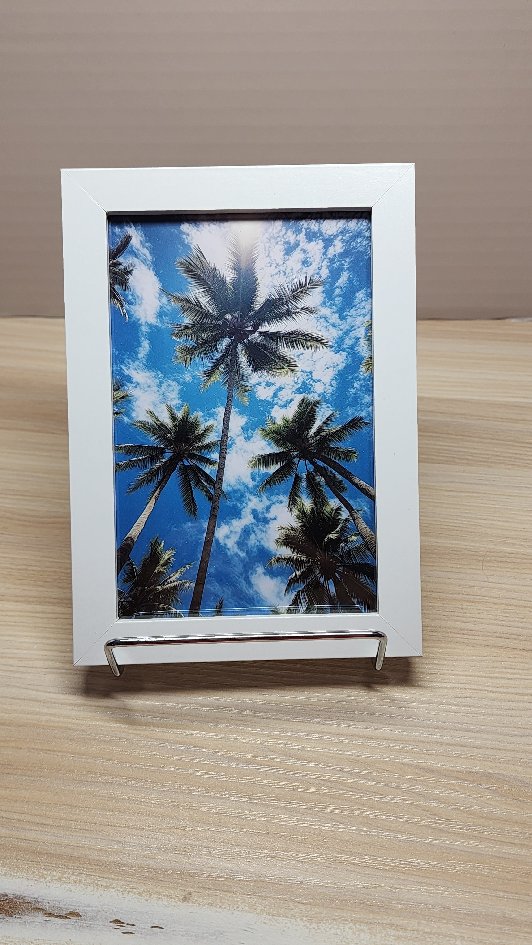 Tropical Palm Sky Framed Wall Art – 4x6
