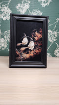 Ghost Witch Broomstick Halloween Frame
