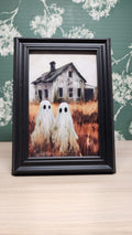 Ghost Friends Farmhouse Halloween Frame