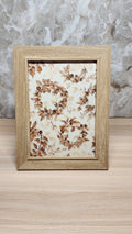 Reversible Gingham & Autumn Foliage Framed Art